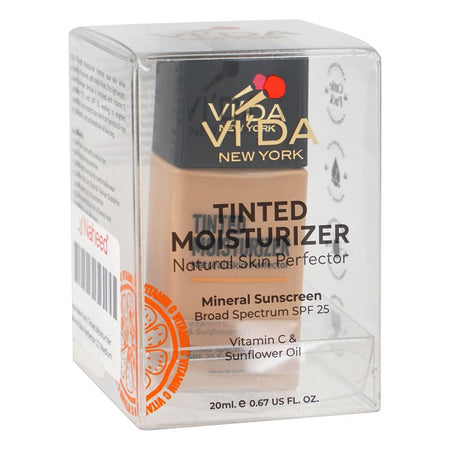 Vi'da New York Tinted Moisturizer with Vitamin C & Sunflower Oil, SPF 25, 20ml, 111 Medium - Image 3