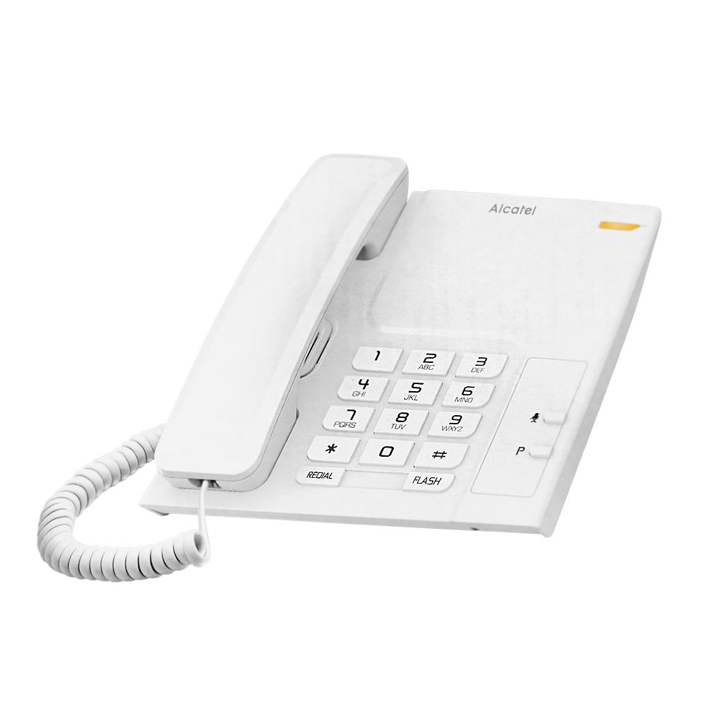Alcatel Corded Telephone, White, T26 EX - Main Image
