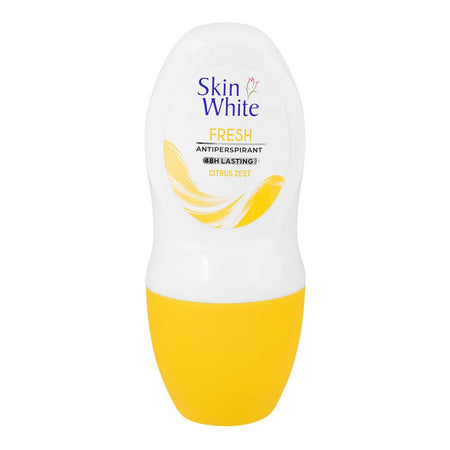 SkinWhite Fresh Antiperspirant Deodorant Roll On with Citrus Zest, 50ml - Main Image