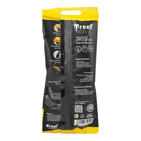 Treet Tidy Disposable Body Razors, 4+1-Pack - Image 2