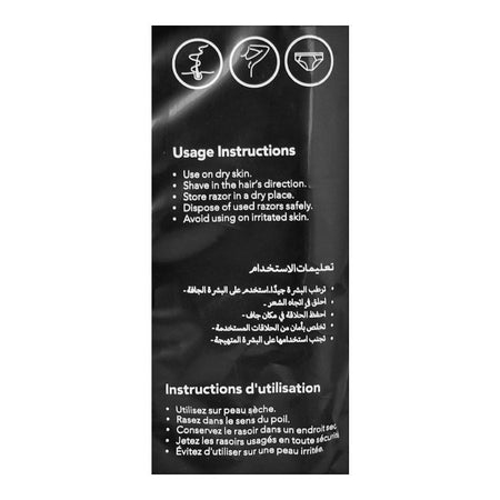 Treet Tidy Disposable Body Razors, 4+1-Pack - Image 3