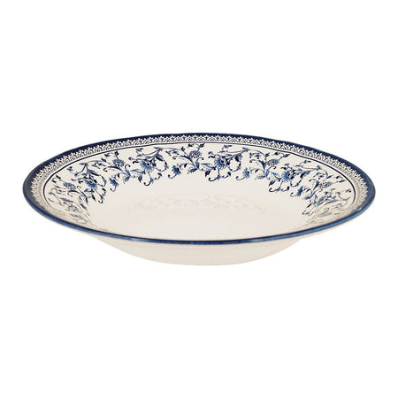 Claytan 9.2" Aster Blue Soup Pasta Deep Bowl, OC1505BS3005 - Main Image