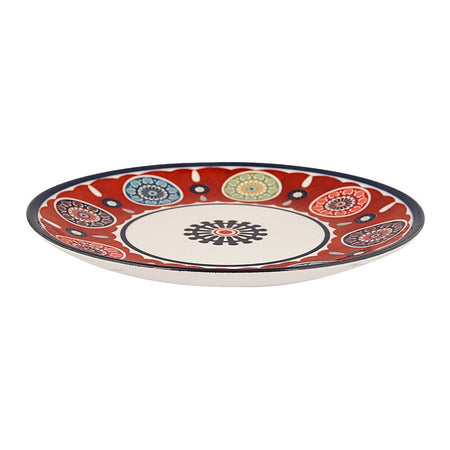 Claytan 10.6" Sumaya Maroon Dinner Plate, OC1610FS12003 - Main Image