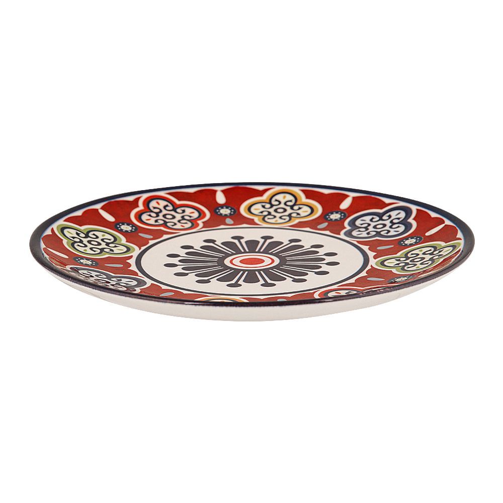 Claytan 8.3" Sumaya Maroon Salad Plate, OC1610FS12004 - Main Image