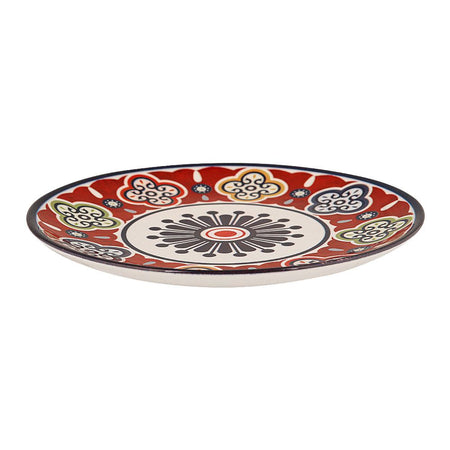 Claytan 8.3" Sumaya Maroon Salad Plate, OC1610FS12004 - Main Image