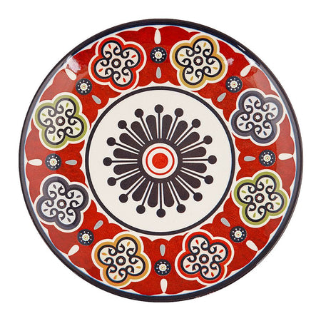 Claytan 8.3" Sumaya Maroon Salad Plate, OC1610FS12004 - Image 2