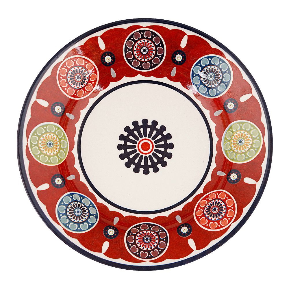 Claytan 9.1" Sumaya Maroon Soup Plate, OC1610FS9005 - Image 2