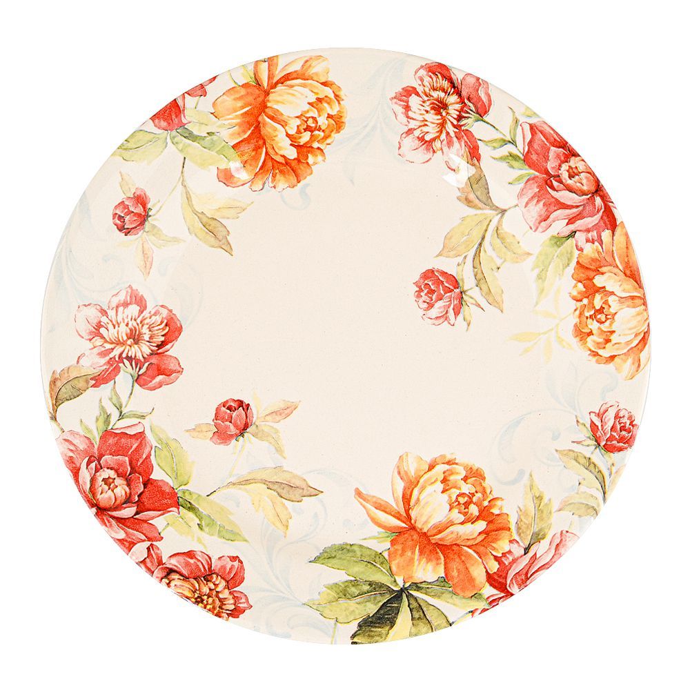 Claytan 10.2" Mod Floral Dinner Plate, OC1901FS3003 - Image 2