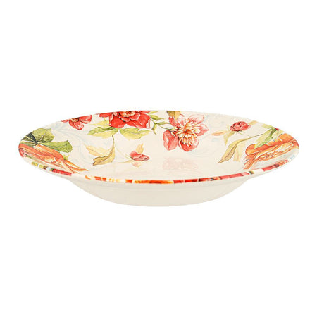 Claytan 9.2" Mod Floral Soup Pasta Deep Bowl, OC1901FS3005 - Main Image