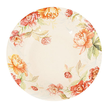 Claytan 9.3" Mod Floral Salad Bowl, OC1901FS3008 - Image 2