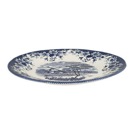 Claytan 10.2" Wind Mill Blue Dinner Plate, OCX185BS3003 - Main Image