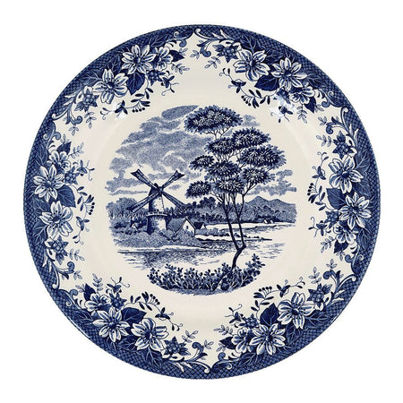 Claytan 10.2" Wind Mill Blue Dinner Plate, OCX185BS3003 - Image 2