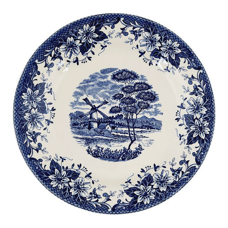 Claytan 8.1" Wind Mill Blue Salad Plate, OCX185BS3004 - Image 2