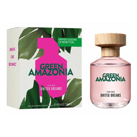 United Colors Of Benetton Green Amazonia, Eau de Toilette, For Women, 80ml - Main Image