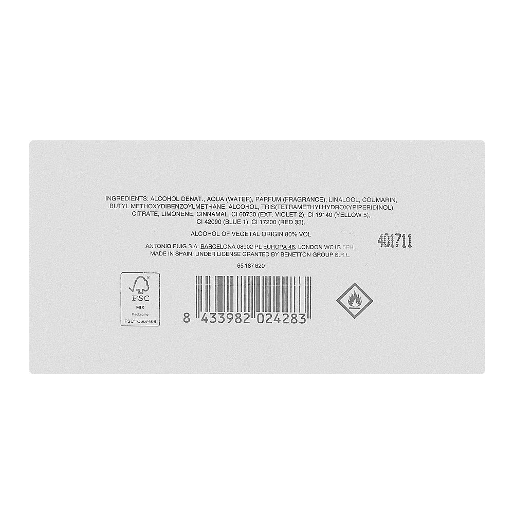 United Colors Of Benetton We Are Tribe Intense, Eau de Parfum, For Men, 90ml - Image 4