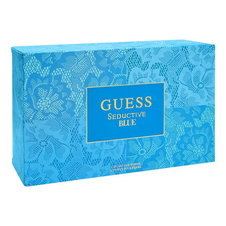 Guess Seductive Blue Gift Set: Eau de Toilette 75ml & 15ml + Body Lotion 100ml, For Women, 3-Pack - Image 2