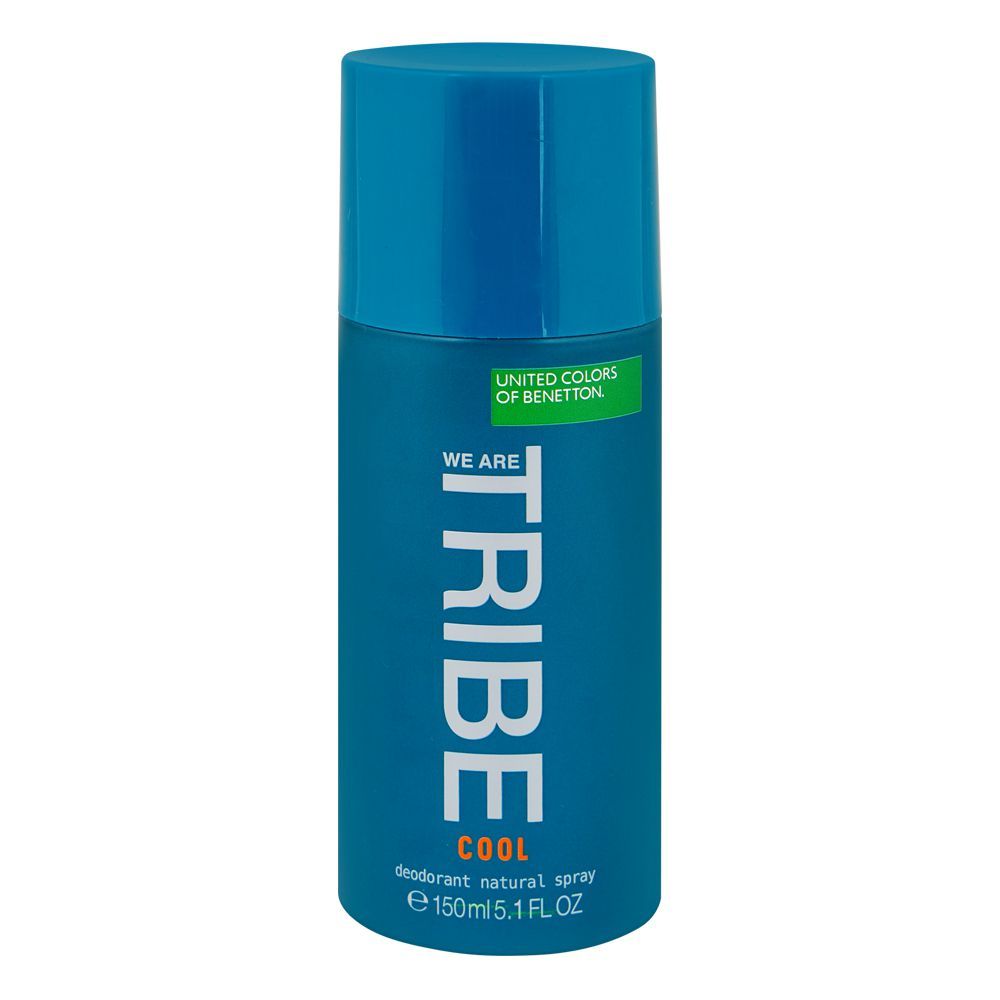 United Colors Of Benetton We Are Tribe Cool Deodorant Body Spray, 150ml - Main Image