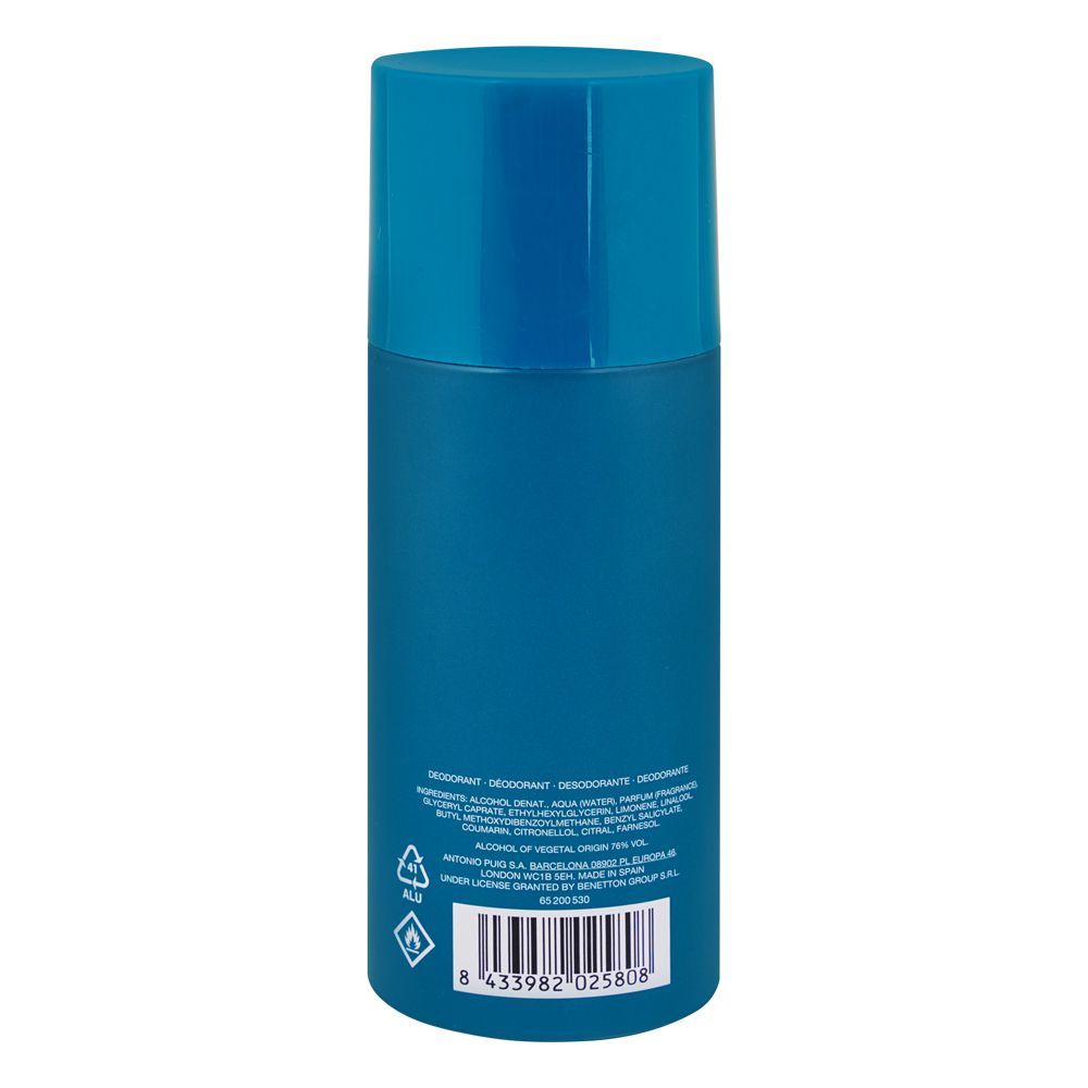 United Colors Of Benetton We Are Tribe Cool Deodorant Body Spray, 150ml - Image 2