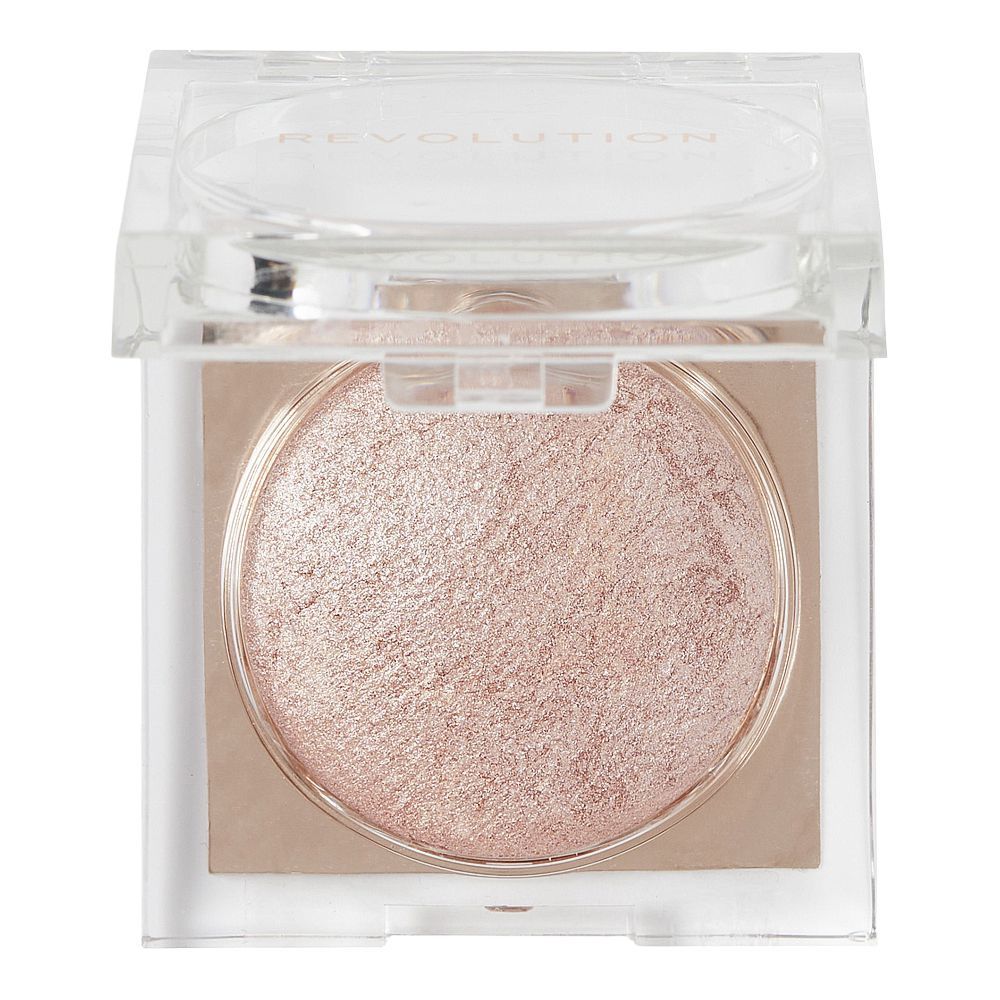 Makeup Revolution Beam Bright Silk Touch Highlighter, 2.45g, Rose Lustre - Main Image