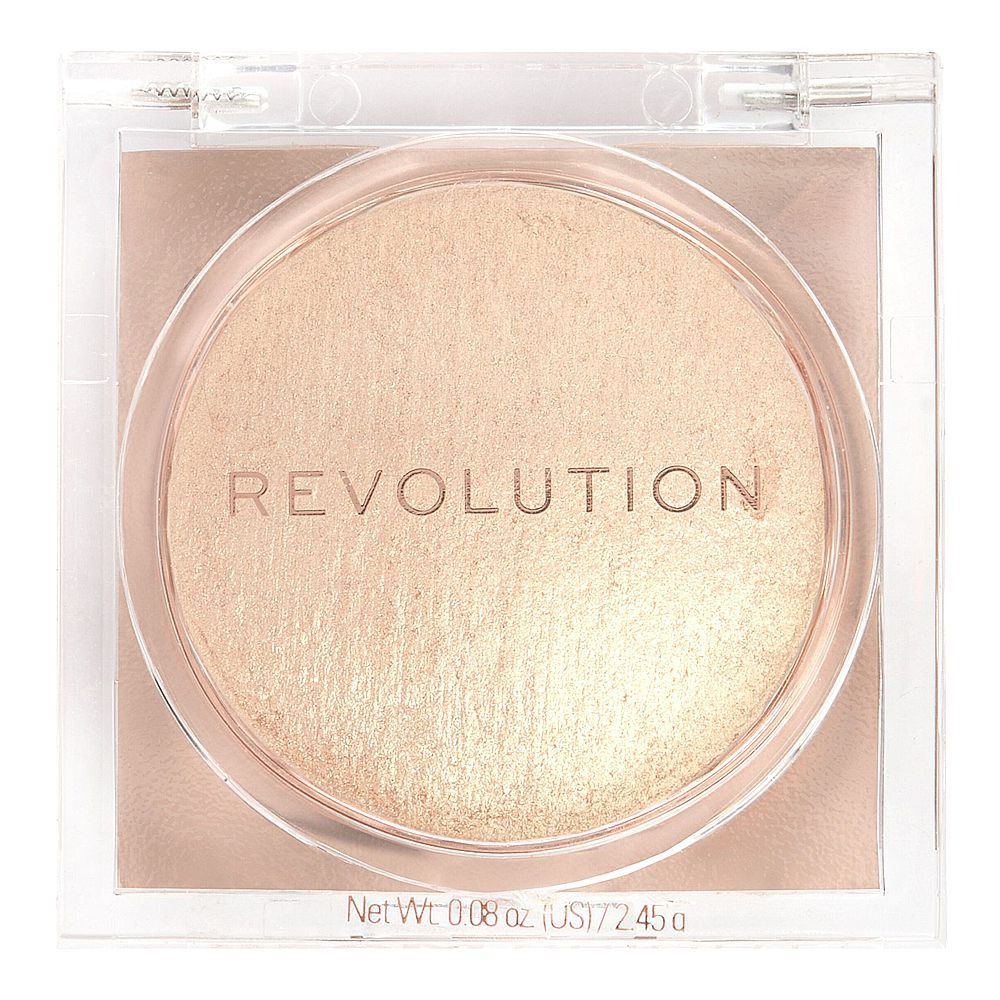 Makeup Revolution Beam Bright Silk Touch Highlighter, 2.45g, Bronze Baddie - Image 2