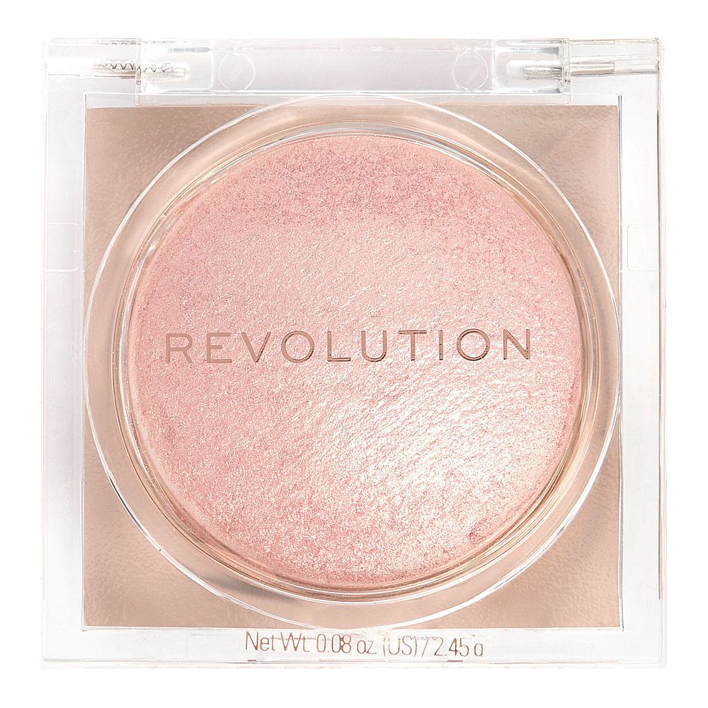 Makeup Revolution Beam Bright Silk Touch Highlighter, 2.45g, Pink Seduction - Image 2