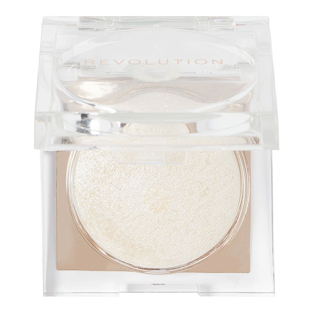 Makeup Revolution Beam Bright Silk Touch Highlighter, 2.45g, Diamond Glow - Main Image