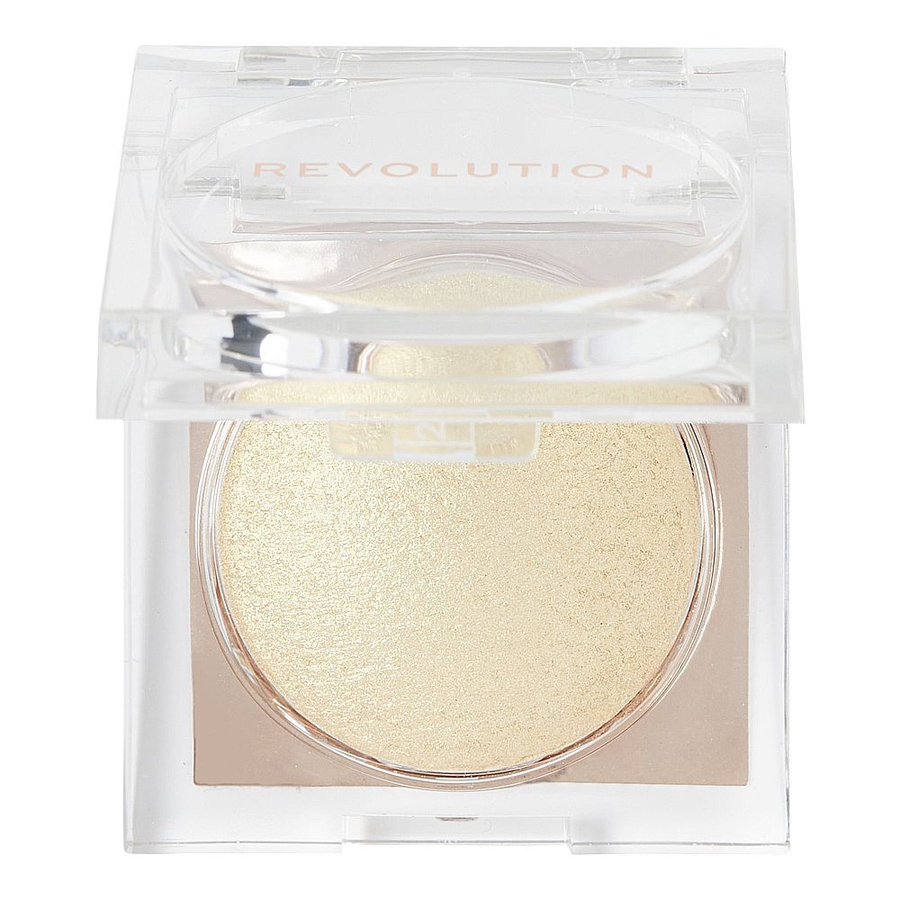 Makeup Revolution Beam Bright Silk Touch Highlighter, 2.45g, Golden Gal - Main Image