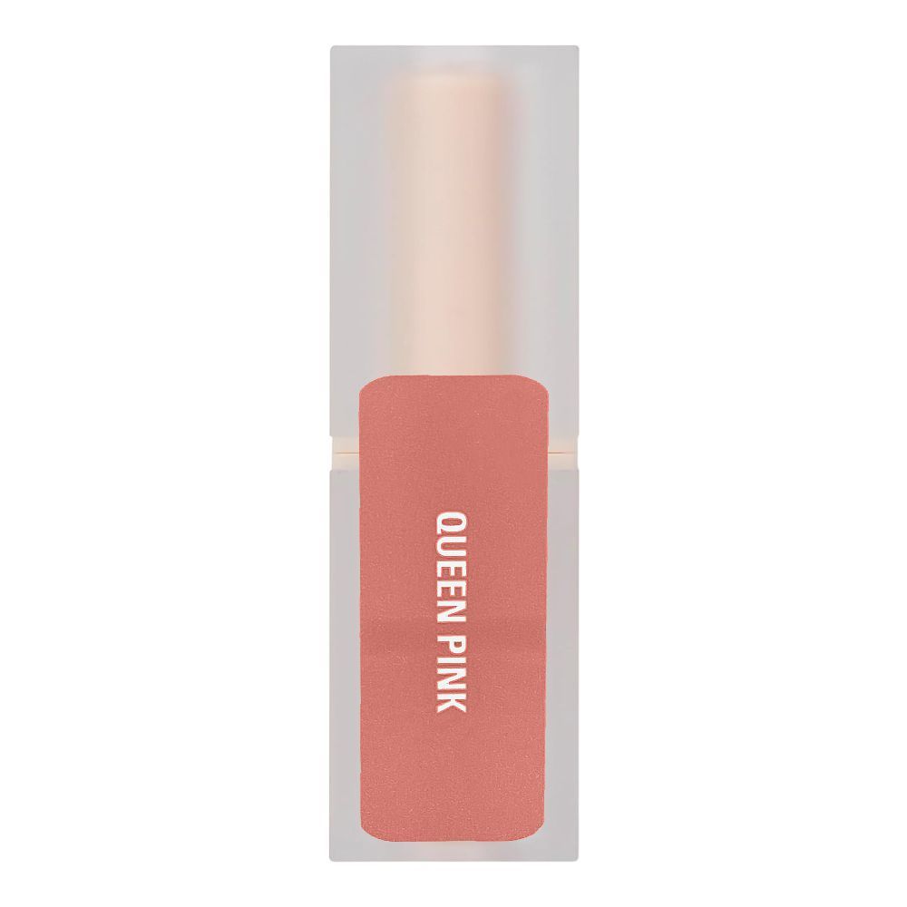 Makeup Revolution Lip Allure Satin Lipstick, 3.2g, Queen Pink - Image 3