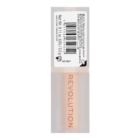 Makeup Revolution Lip Allure Satin Lipstick, 3.2g, Brunch Pink Nude - Image 2