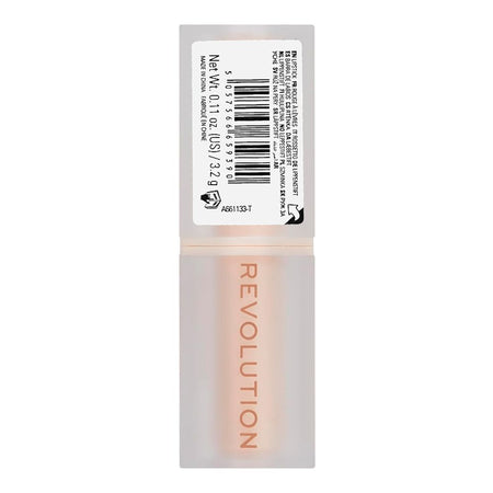 Makeup Revolution Lip Allure Satin Lipstick, 3.2g, Material Girl Wine - Image 2