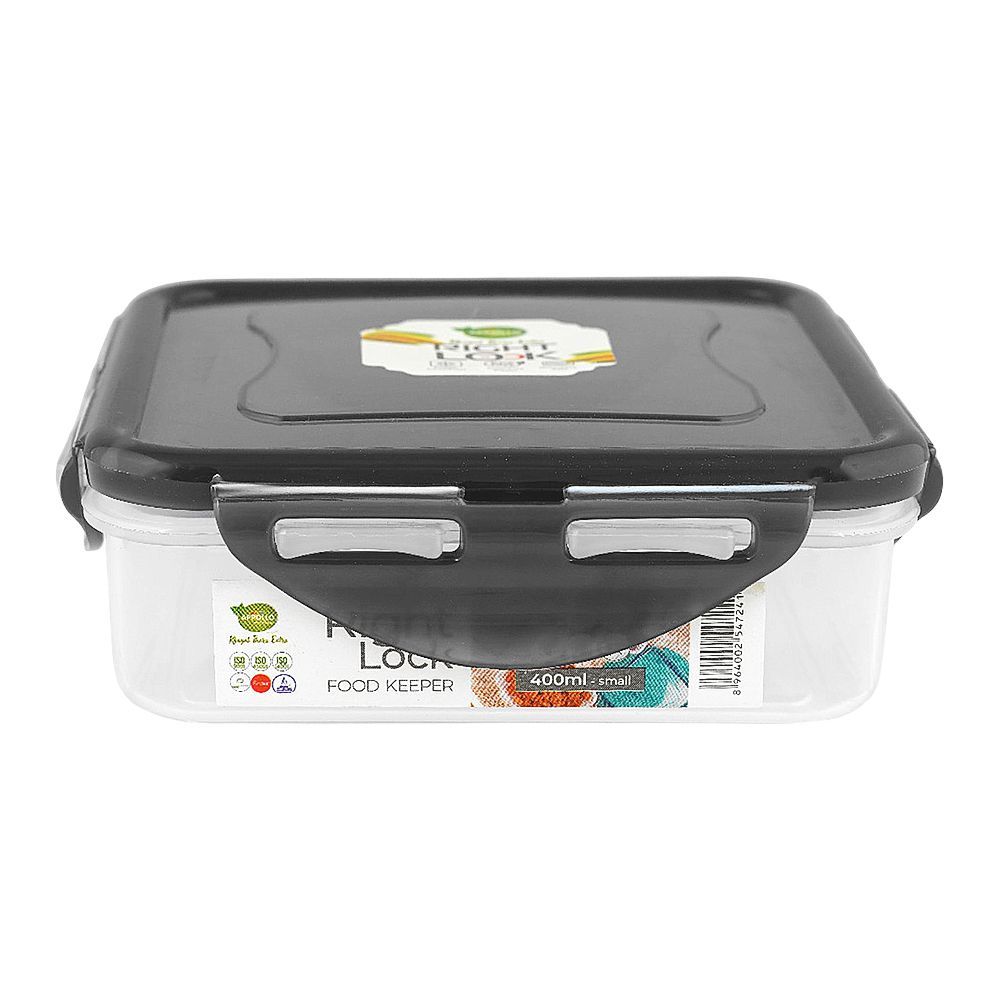 Appollo Right Lock Food Keeper, Small, Black - Image 2