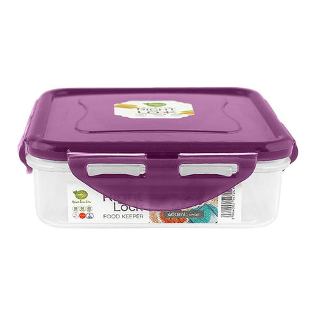 Appollo Right Lock Food Keeper, Small, Purple - Image 2