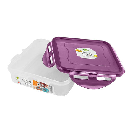 Appollo Right Lock Food Keeper, Small, Purple - Image 4