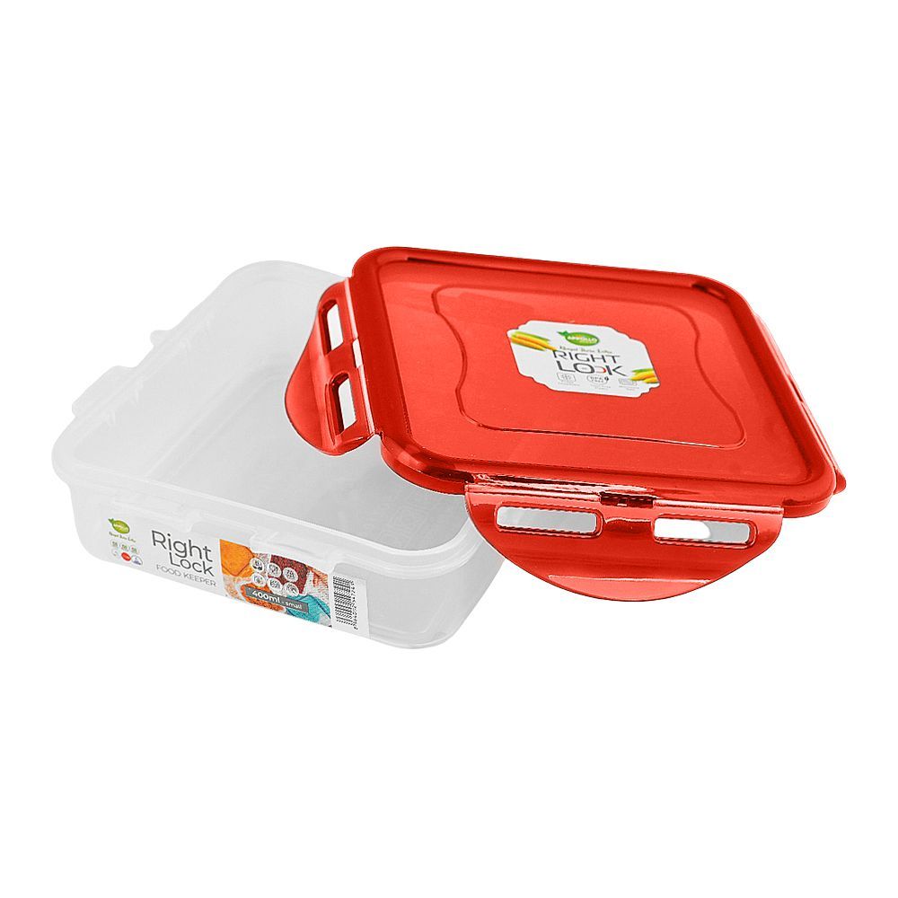 Appollo Right Lock Food Keeper, Small, Red - Image 4