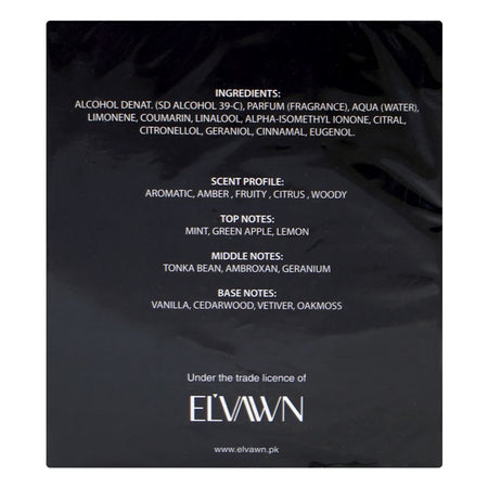 El'Vawn Muskett, Eau de Parfum, For Men, 100ml - Image 2