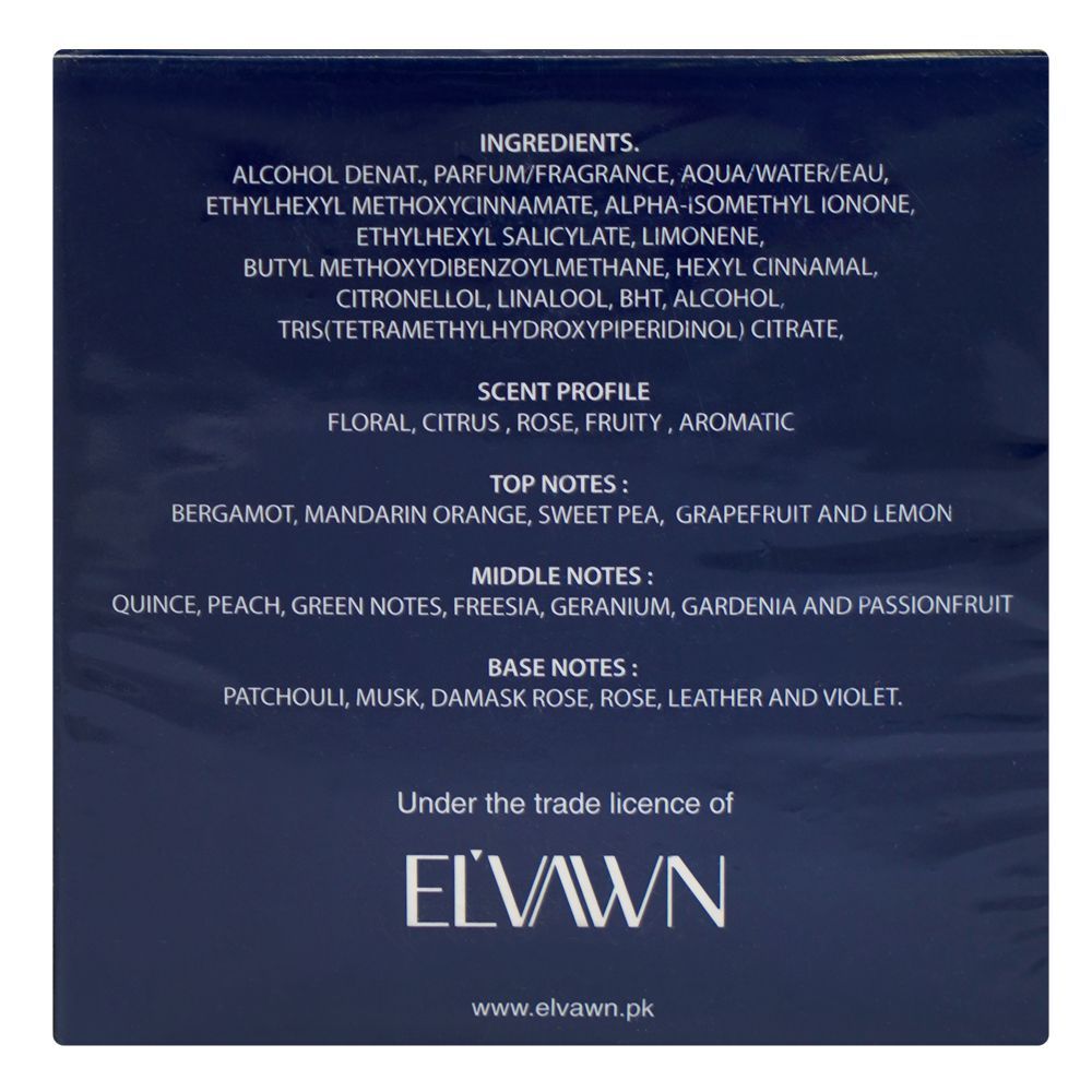 El'Vawn Zaraq, Eau de Parfum, For Women, 100ml - Image 2