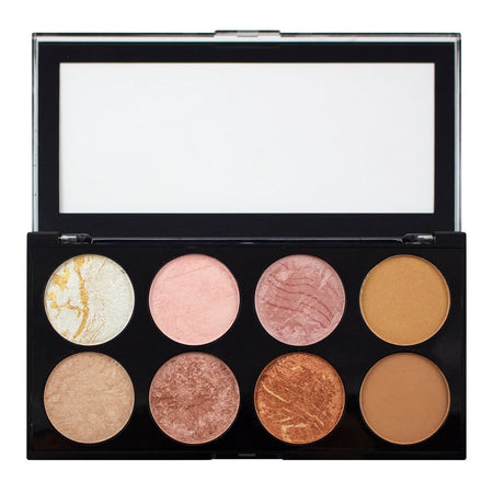 Makeup Revolution Golden Sugar Blush Palette, 8 Shades - Main Image