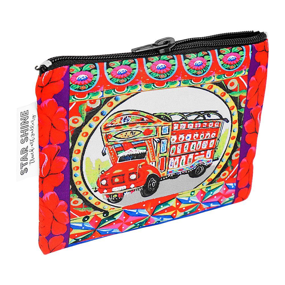 Truck Red Zipper Pouch - Main Image