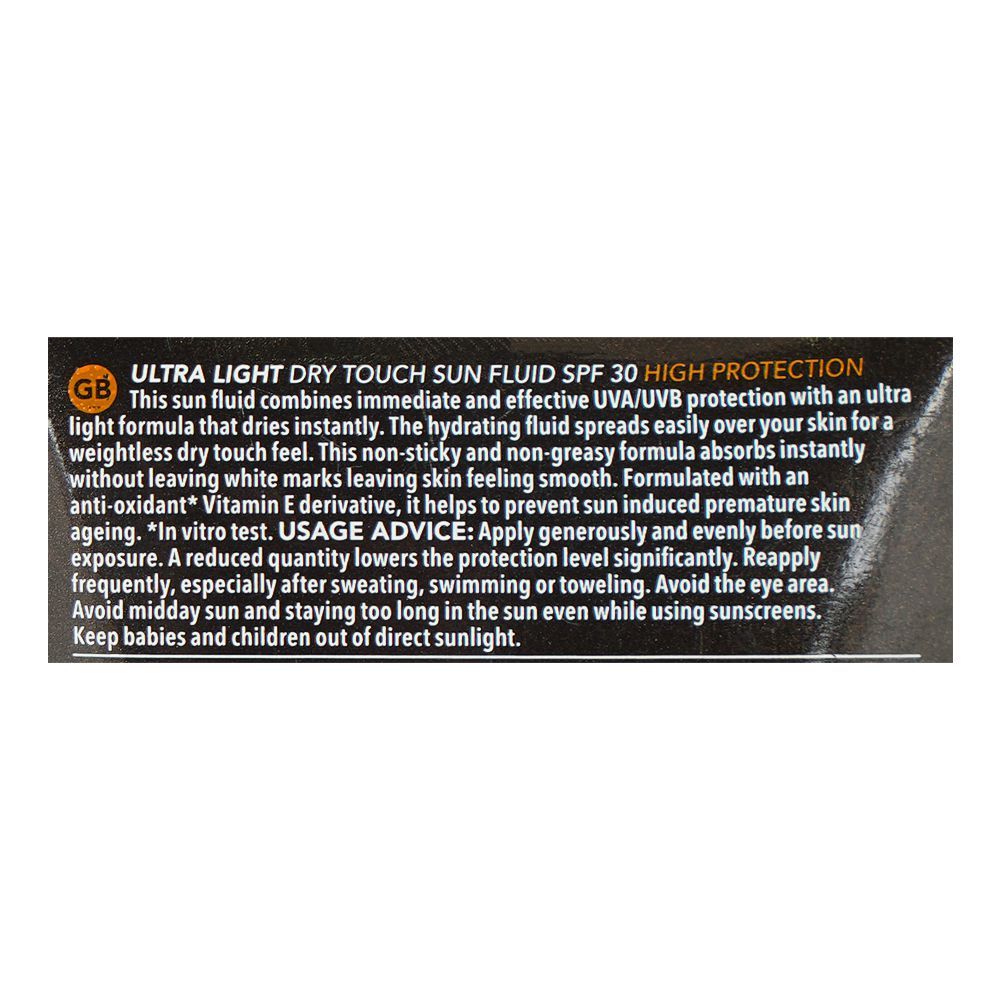Piz Buin Ultra Light Dry Touch Sun Fluid Sunscreen, SPF30, UVA & UVB Protection, 150ml - Image 4