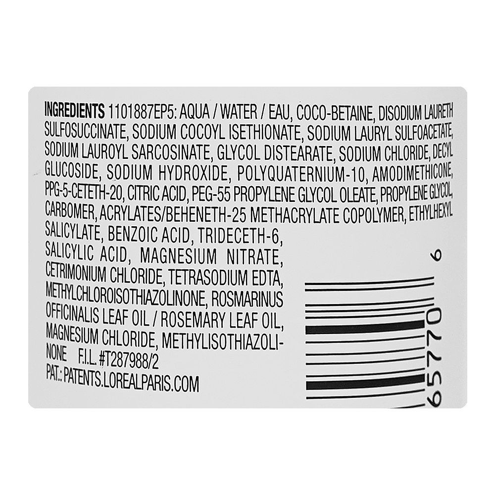 L'oreal Paris Ever Pure Sulfate & Paraben Free Simple Clean Shampoo, For All Hair Types, 250ml - Image 3