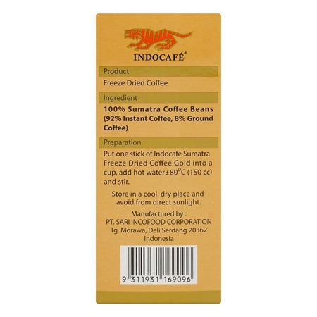 Indocafe Sumatra Gold Coffee Sticks, 20-Pack - Image 5