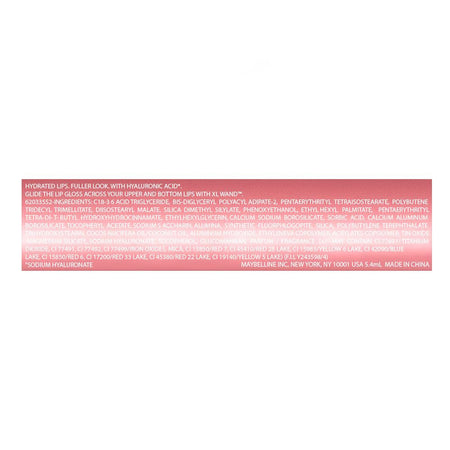 Maybelline New York Lifter Gloss - Hydrating & Shiny Lip Gloss with Hyaluronic Acid, 5.4ml, 004 Silk - Image 3
