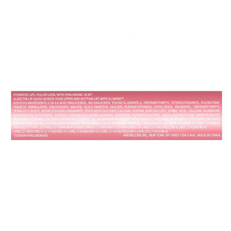 Maybelline New York Lifter Gloss - Hydrating & Shiny Lip Gloss with Hyaluronic Acid, 5.4ml, 005 Petal - Image 3
