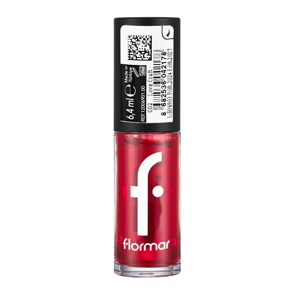 Flormar Water Lip Stain, 6.4ml, 002 Love Craft - Image 2