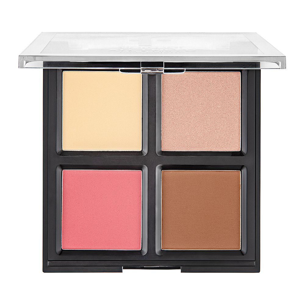 Flormar All Need Face Palette - Face Powder, Blush, Highlighter & Contour (3.4 Each), 4-in-1 Pack - Main Image
