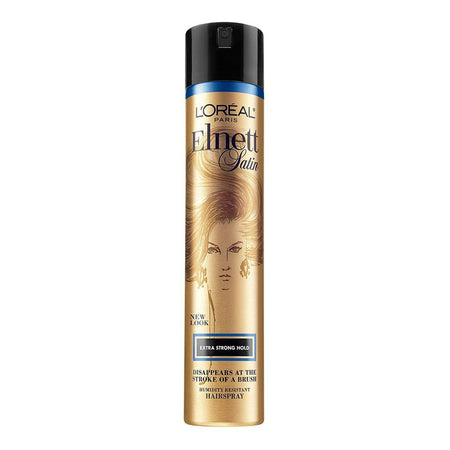 L'oreal Paris Elnett Satin Hair Spray, Extra Strong Hold, 312g - Main Image
