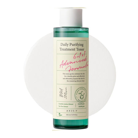 Axis-Y Daily Purifying Treatment Toner with BHA, Salicylic Acid & Centella, Pore Care, Oil Control, 80ml - Main Image