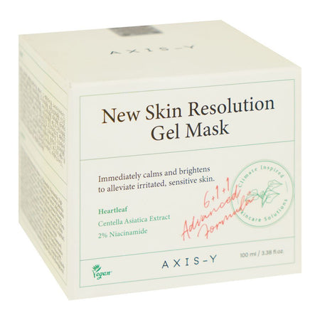 AXIS-Y New Skin Resolution Gel Mask with Mugwort & Niacinamide, Spot Treatment, Brightening, 100ml - Image 2