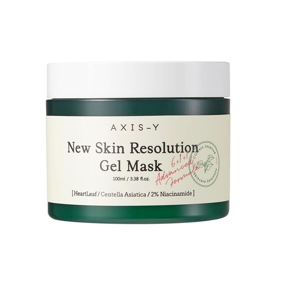 AXIS-Y New Skin Resolution Gel Mask with Mugwort & Niacinamide, Spot Treatment, Brightening, 100ml - Main Image
