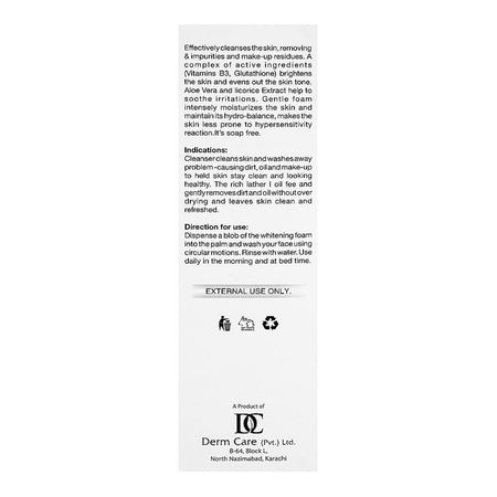 Clearnex Whitening Face Wash, For All Skin Types, 100ml - Image 2